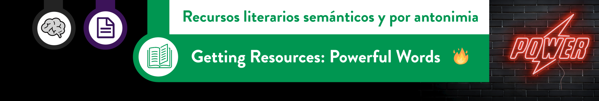 Asignatura - Getting Resources: Powerful words