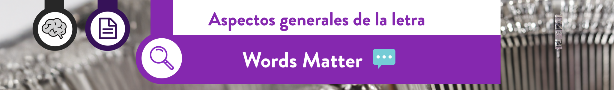 Asignatura - Words Matter ?