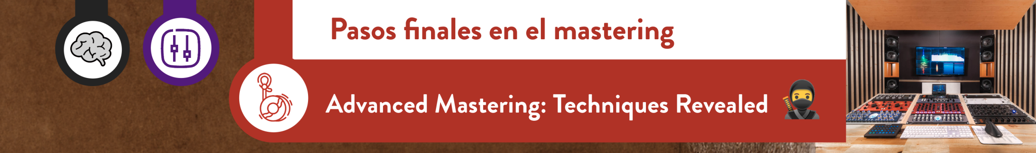 Advanced Mastering: Techniques Revealed - Portada