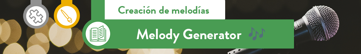 Banner de Melody Generator